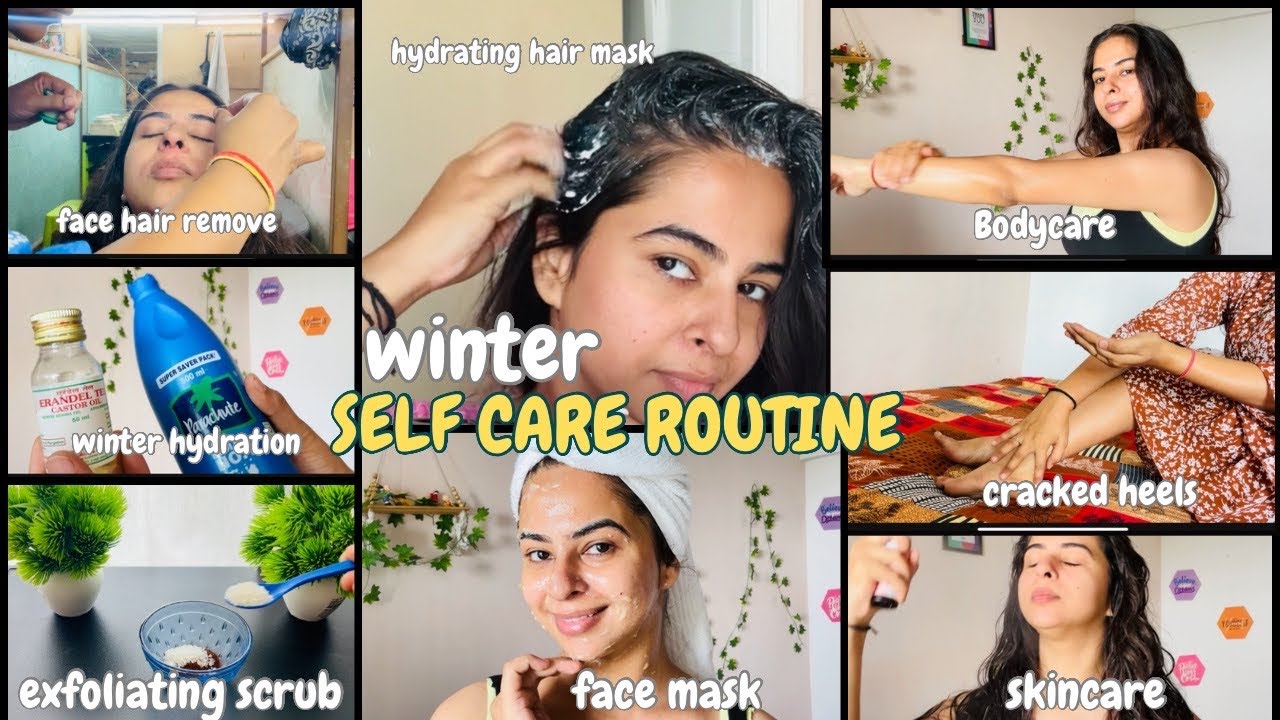 WINTER Selfcare Routine ❄️💙 | Bodycare, Haircare & Skincare at home ✨