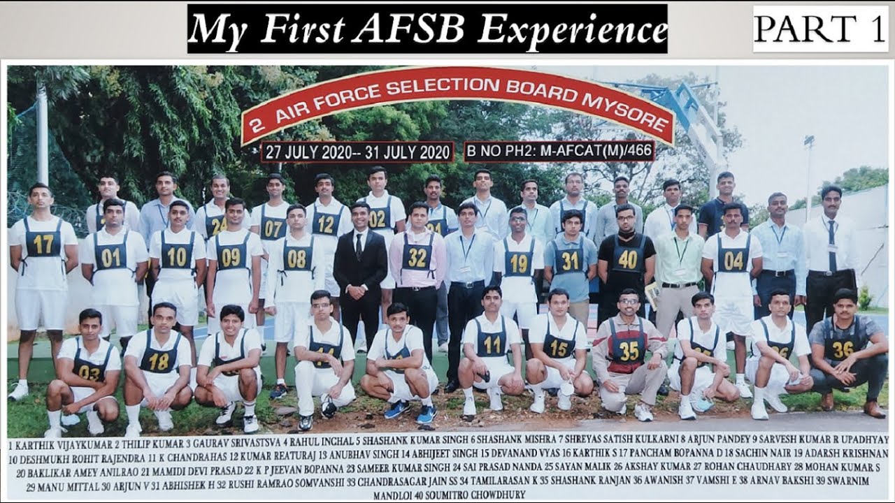 2 AFSB Mysore || Experience || Part 1