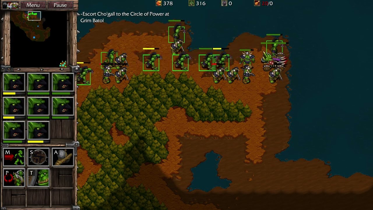 Warcraft 2 - Orc - 6: The Badlands (Daife Insane)