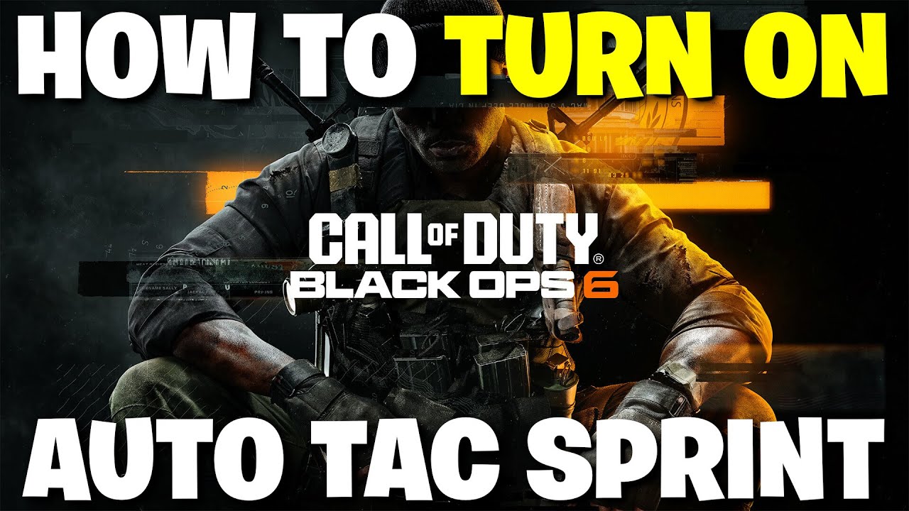Black Ops 6 - How To Enable The Auto Tac Sprint Setting (Tac Sprint Assist Settings)