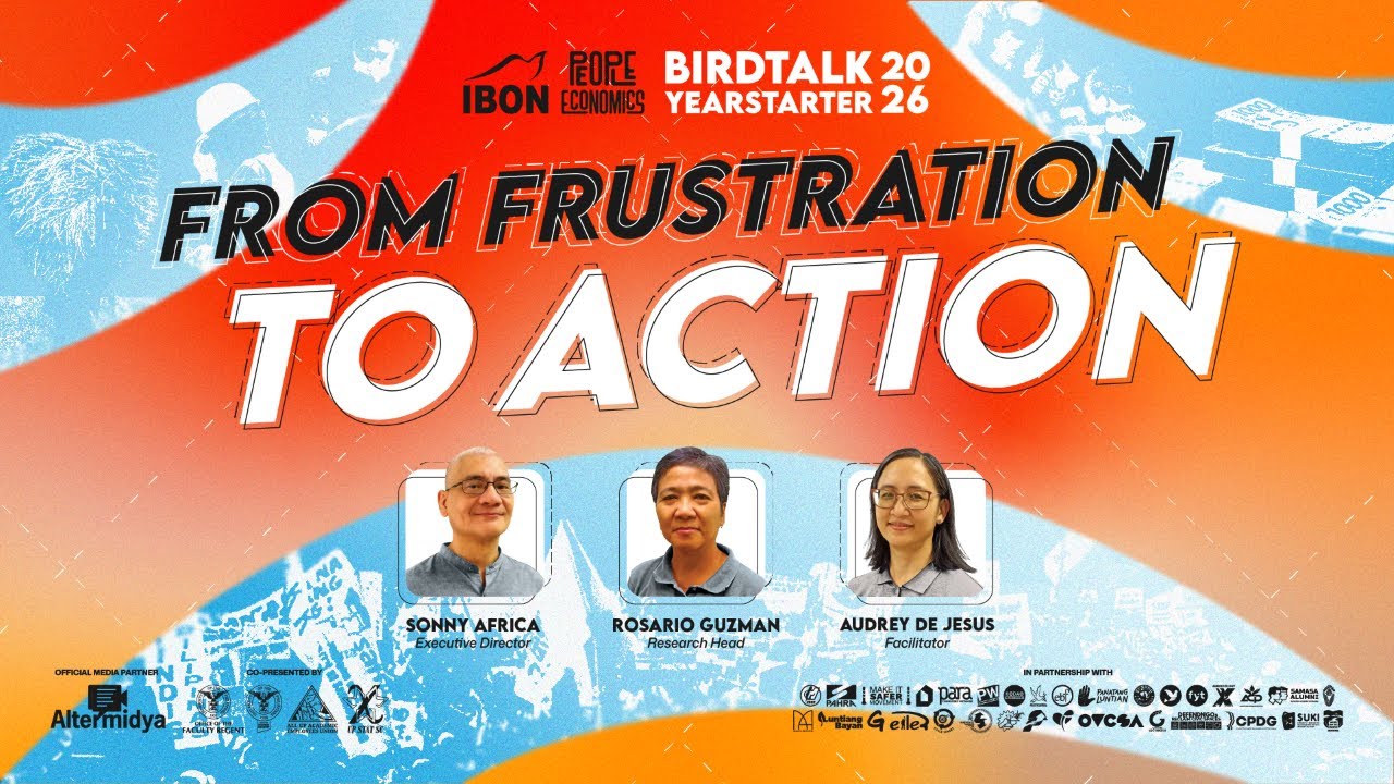 IBON Birdtalk YS26: From frustration to action
