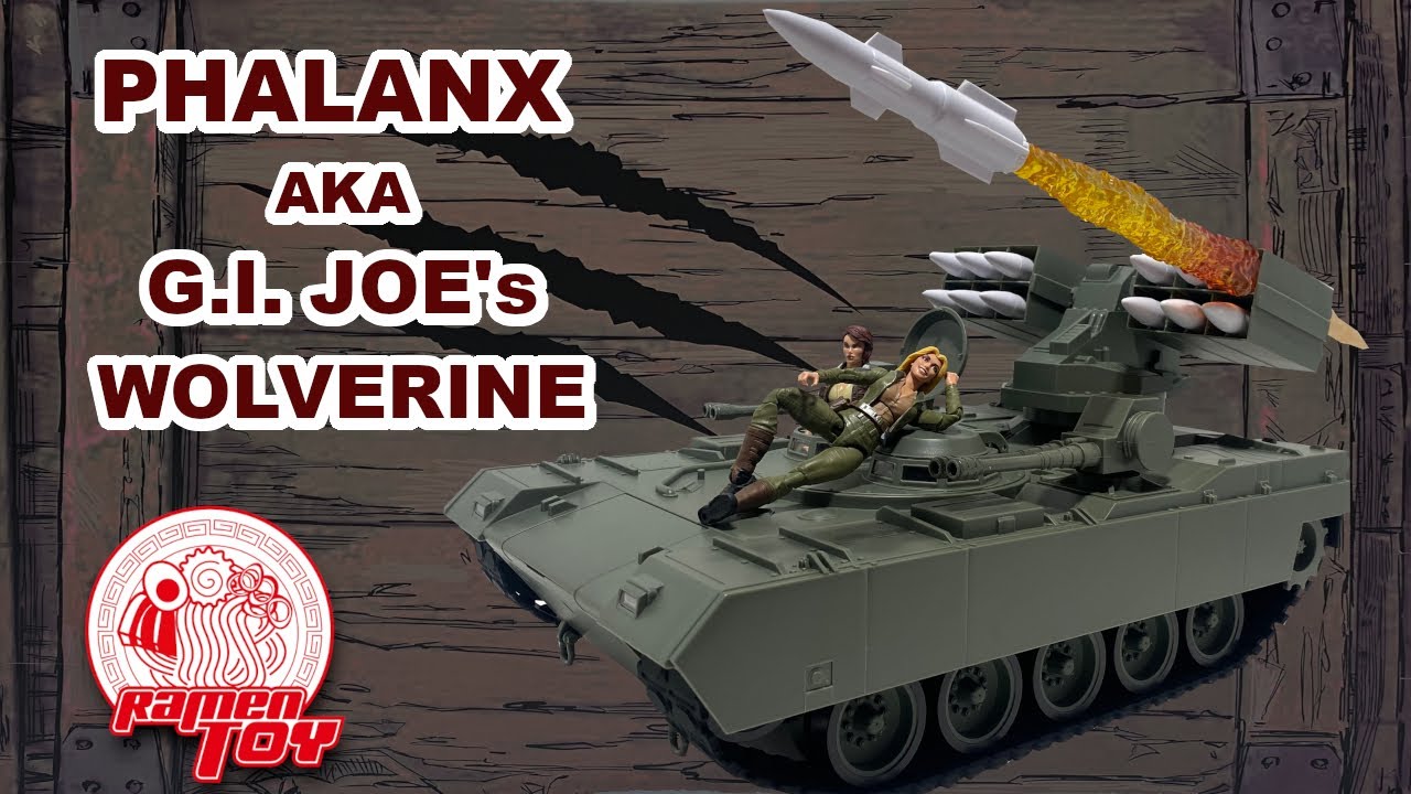 RAV01B Phalanx aka G.I. Joe's Wolverine - Ramen Toy - Unboxing & Review
