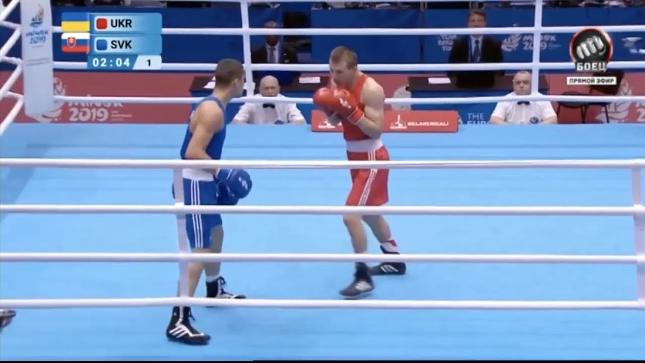 Oleksandr Khyzhniak (UKR) vs. Andrej Csemez (SVK) European Games 2019 SF’s (75kg)