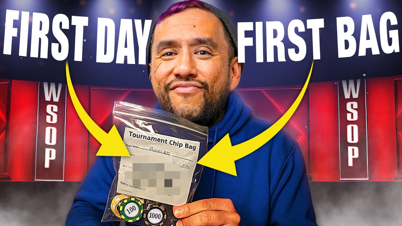 THE WSOP JOURNEY BEGINS | $1,500 Monster Stack