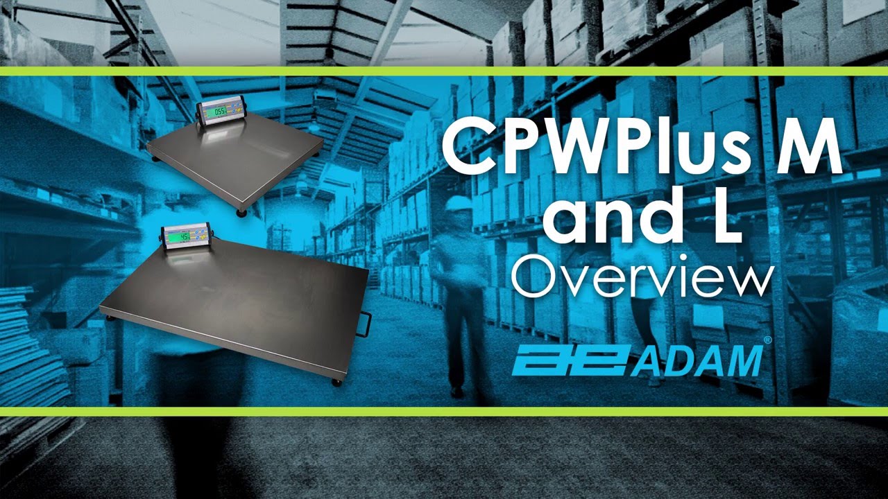 CPWplus Weighing Scale: M and L Series Overview
