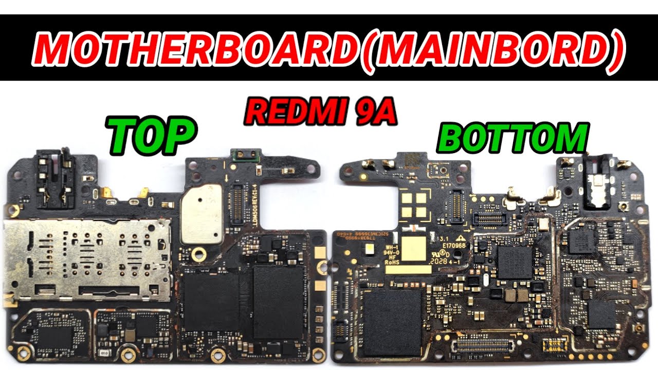 How to identify ic on PCB smartphone // Diagram circuity// Faulty