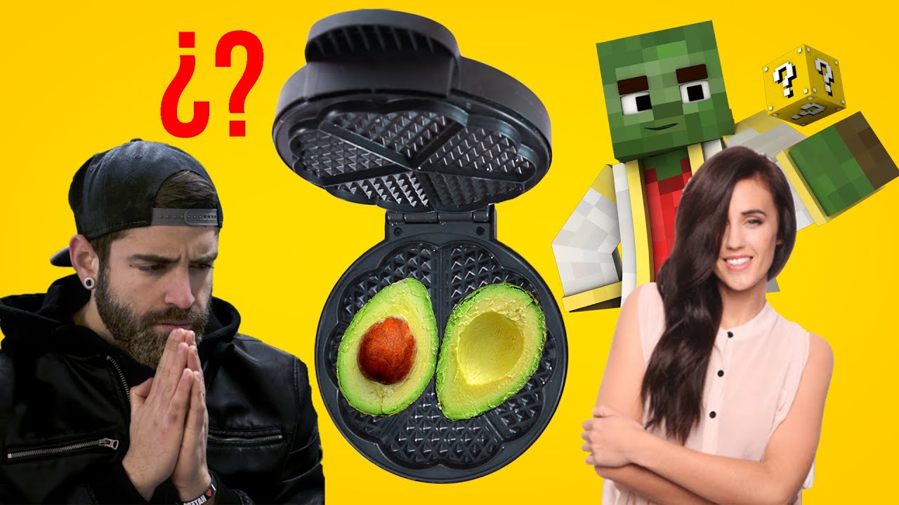 ¿Puedes meter AGUACATES en la gofrera? Con ESTTIK, MANUCRAFT y PATRY JORDÁN