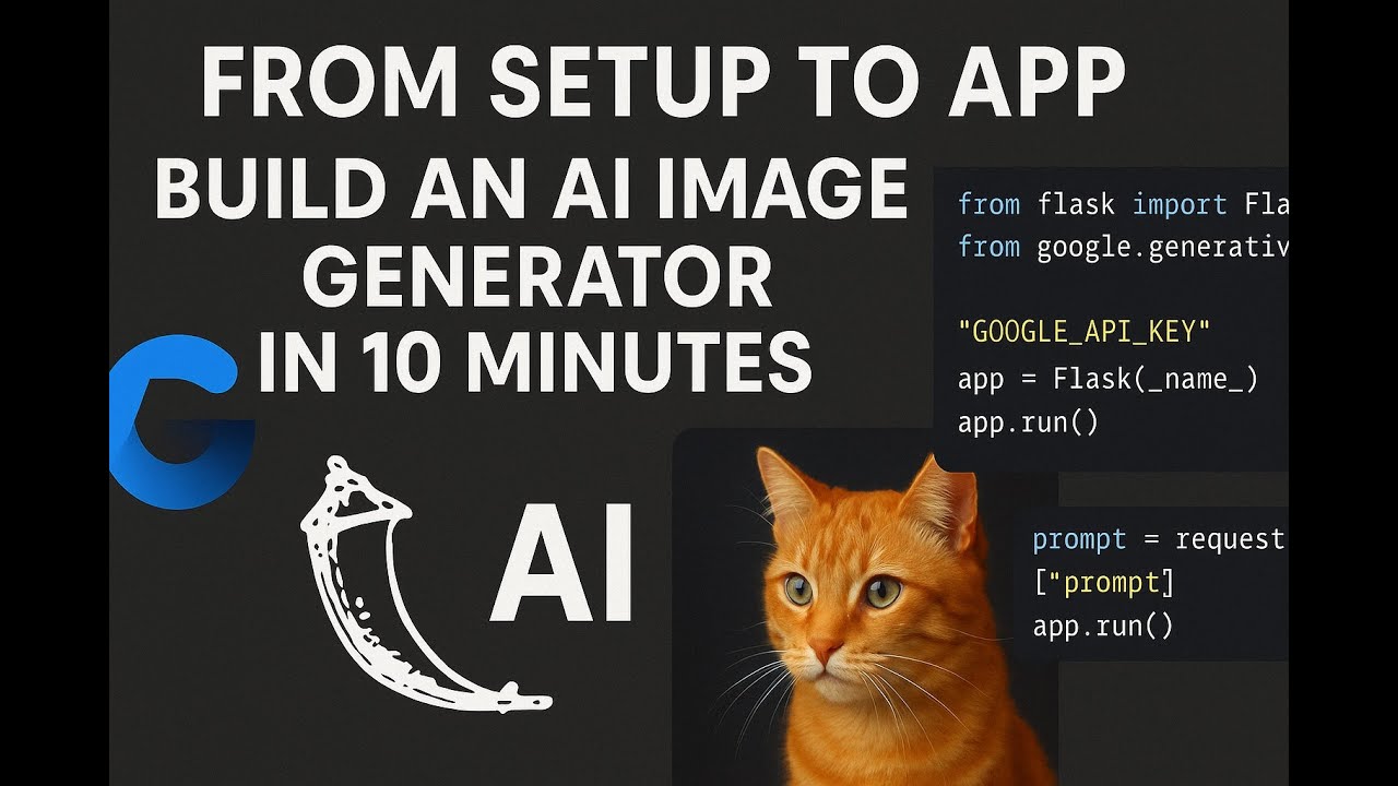 Build Your First AI App: Image Generator with Python & Flask (Full Beginner Guide) Part 2 of 2.