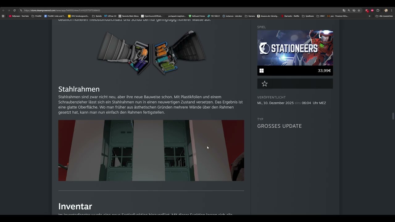 STATIONEERS UPDATE NEWS ★ RESPAWN UND COMMUNITY UPDATE