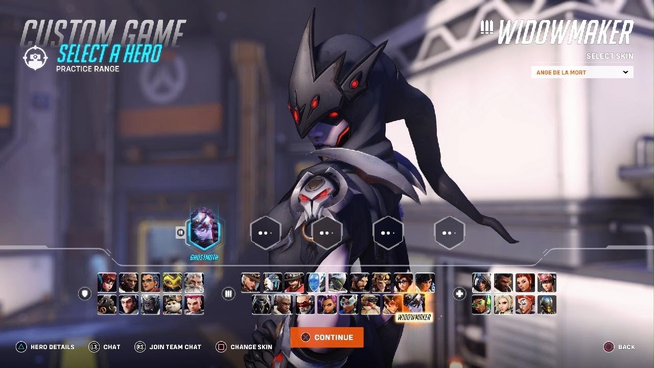 [PS5] Ange De La Mort Widowmaker skin Gameplay - Overwatch 2