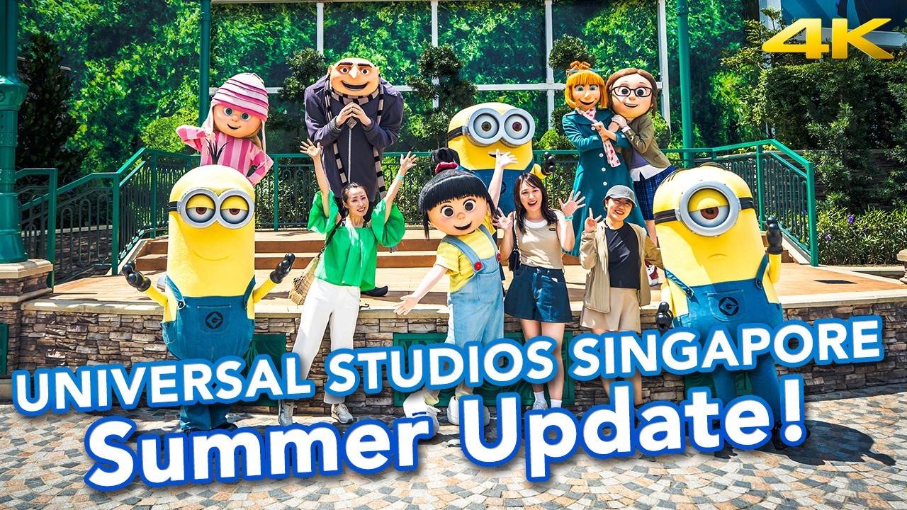 USS MINIONS SUMMER Street Party! 2025 Summer event at Universal Studios Singapore!