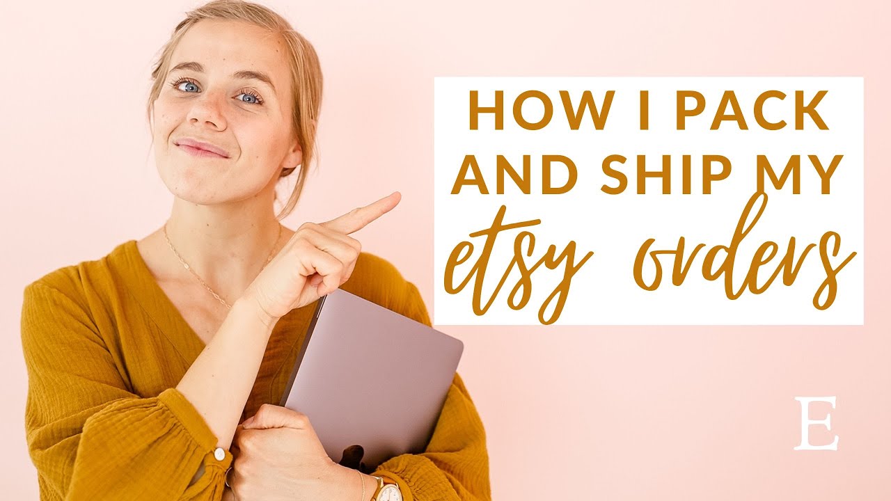 How I Pack and Ship my Etsy Orders