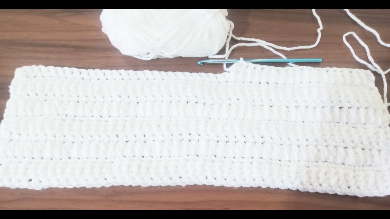 Super Easy Beginner Friendly !Two Row Repeat Pattern.