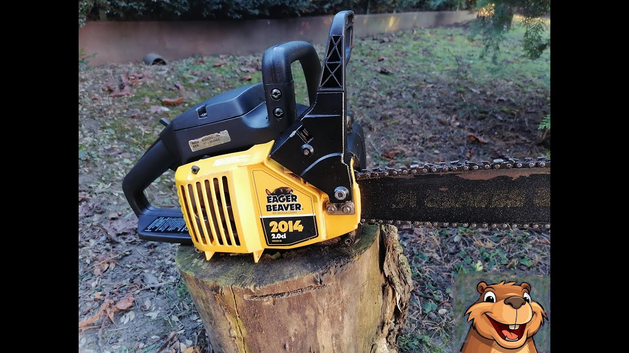 Mcculloch Eager Beaver 2014 chainsaw - A dolgos hódos