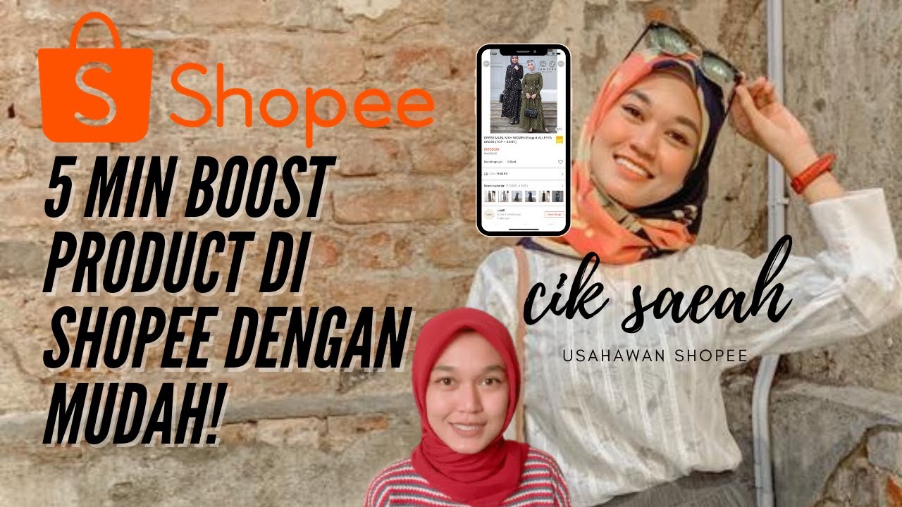 Cara Boost Product/Sale di Shopee dengan mudah dan cepat. Shopee Tutorial (Beginner)