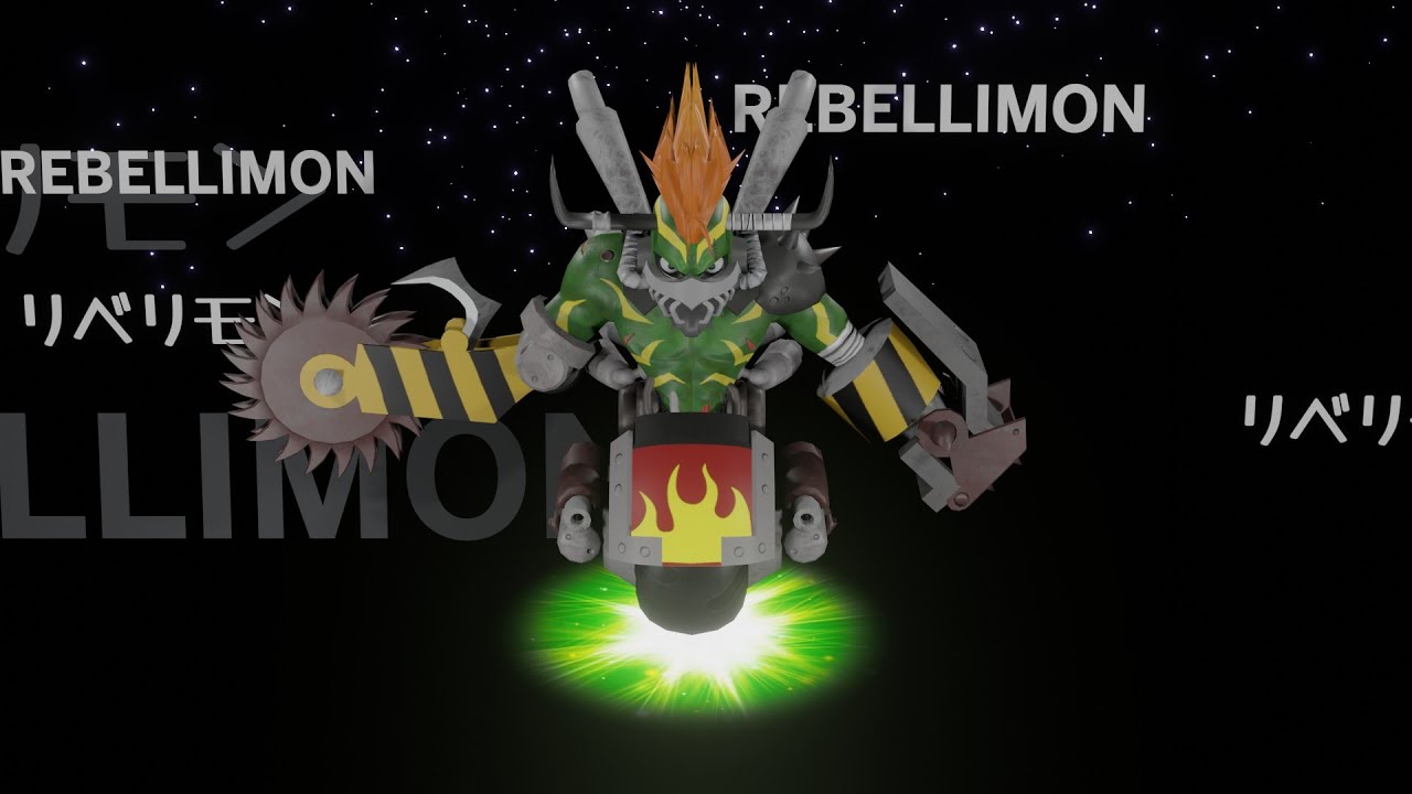 Rebellimon (リベリモン) Full Digivolution
