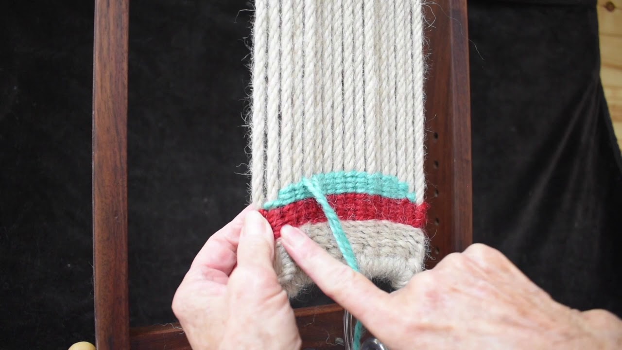 Mohair Cinch Making Part 7-End Triangle