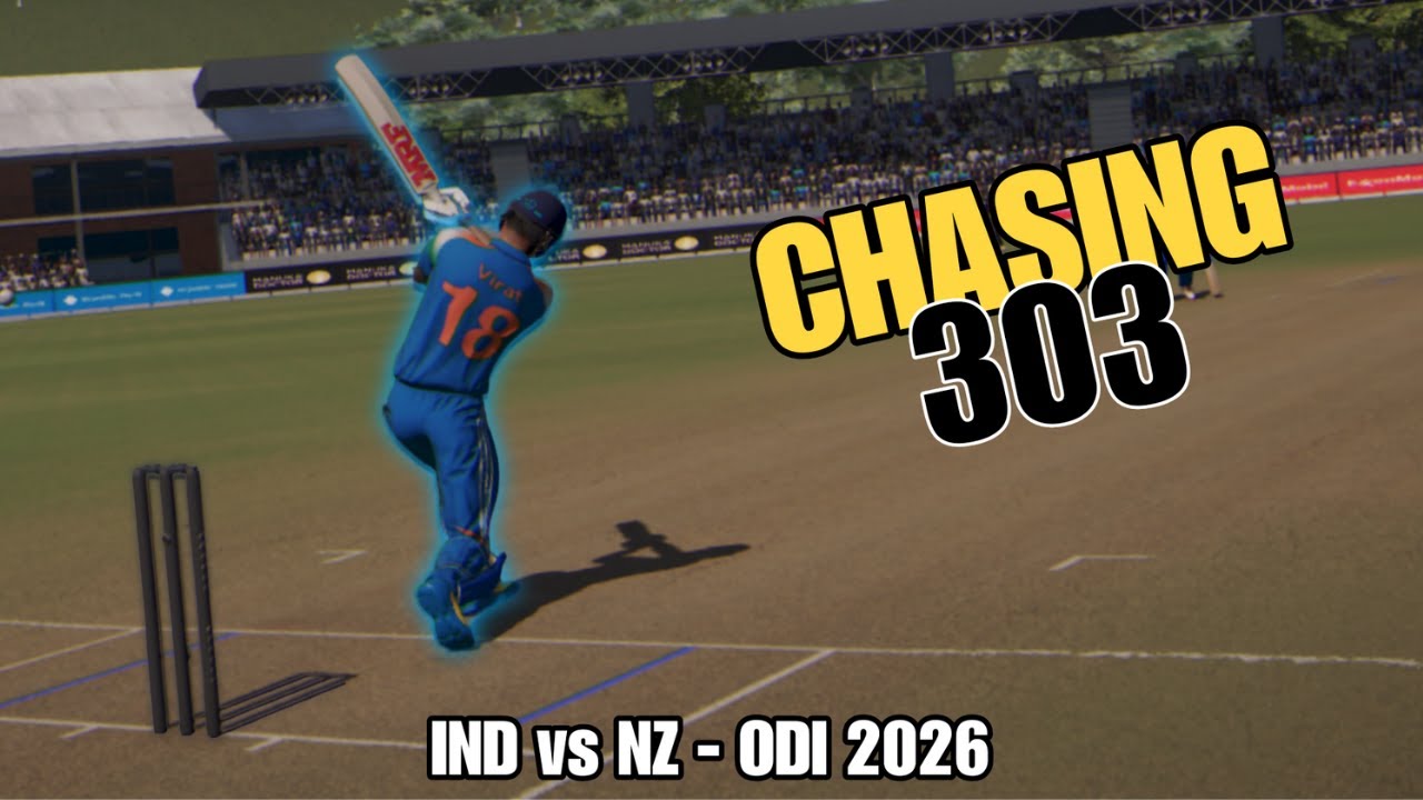 Chasing The ODI Score vs New Zealand in 2026 | Hardest Difficulty | Cricket 26
