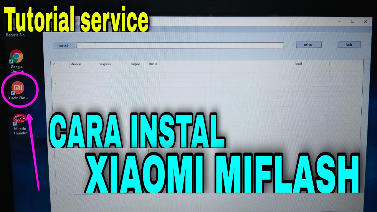 cara instal miflash dengan mudah dan simpel, berhasil 100%.