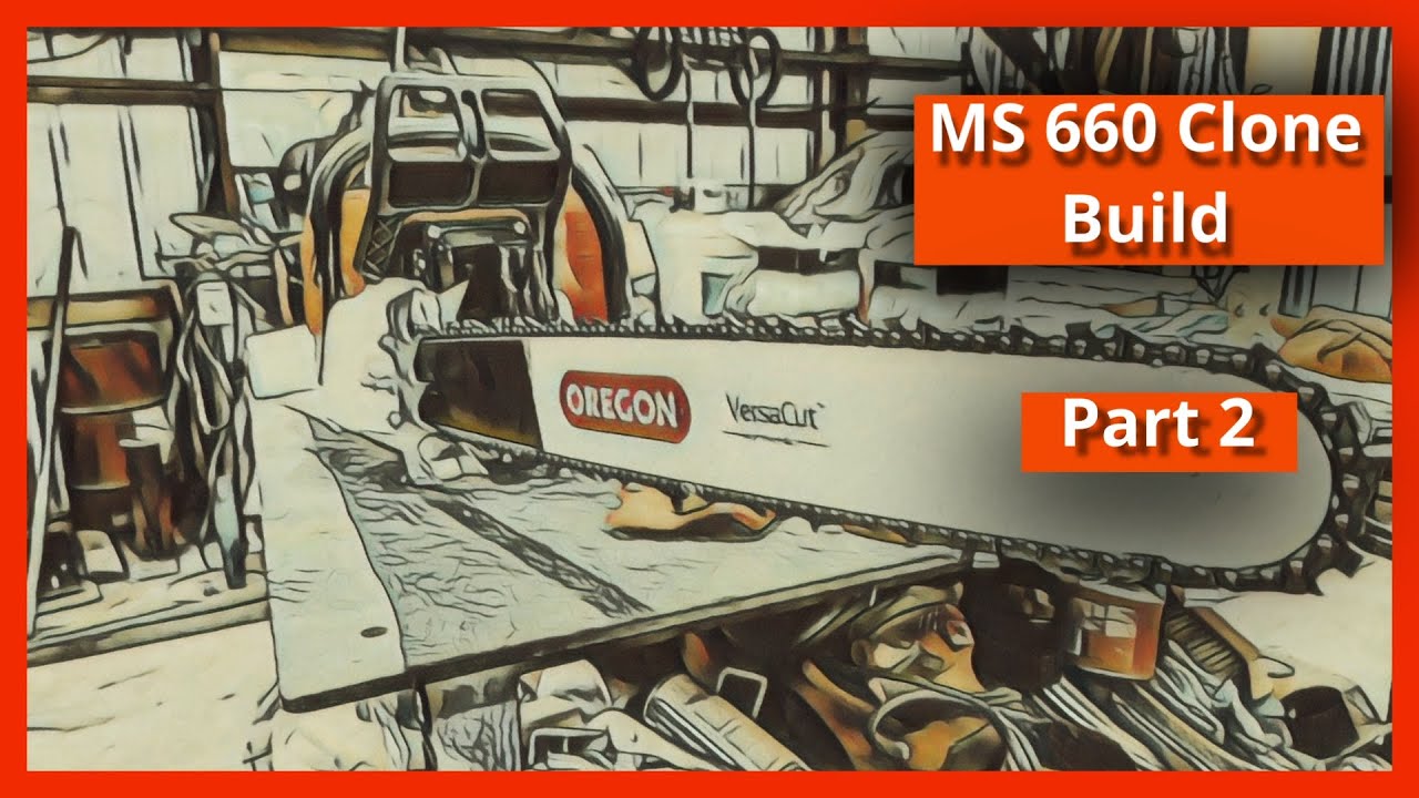 The Ultimate DIY: G660 Clone Build Pt2 #stihl #farmertec
