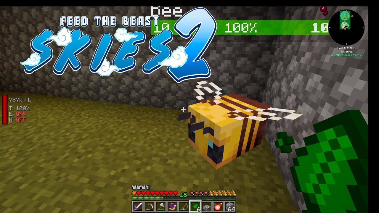 Биииии! FTB Skies 2, эпизод 2