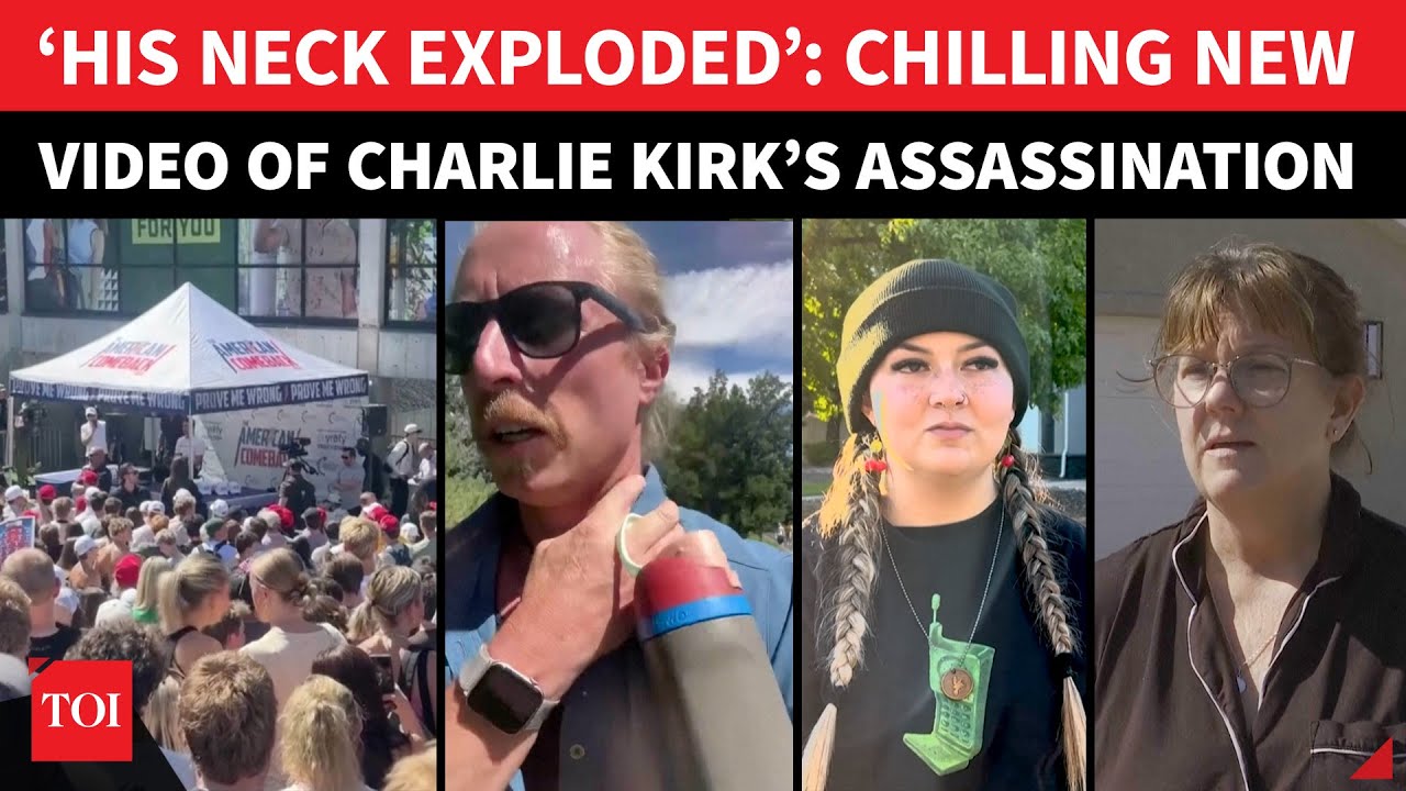 Unseen Video Of Charlie Kirk's Killing; How ‘Assassin’ Tyler Went From ‘Diehard Trump’ To ‘Hater’