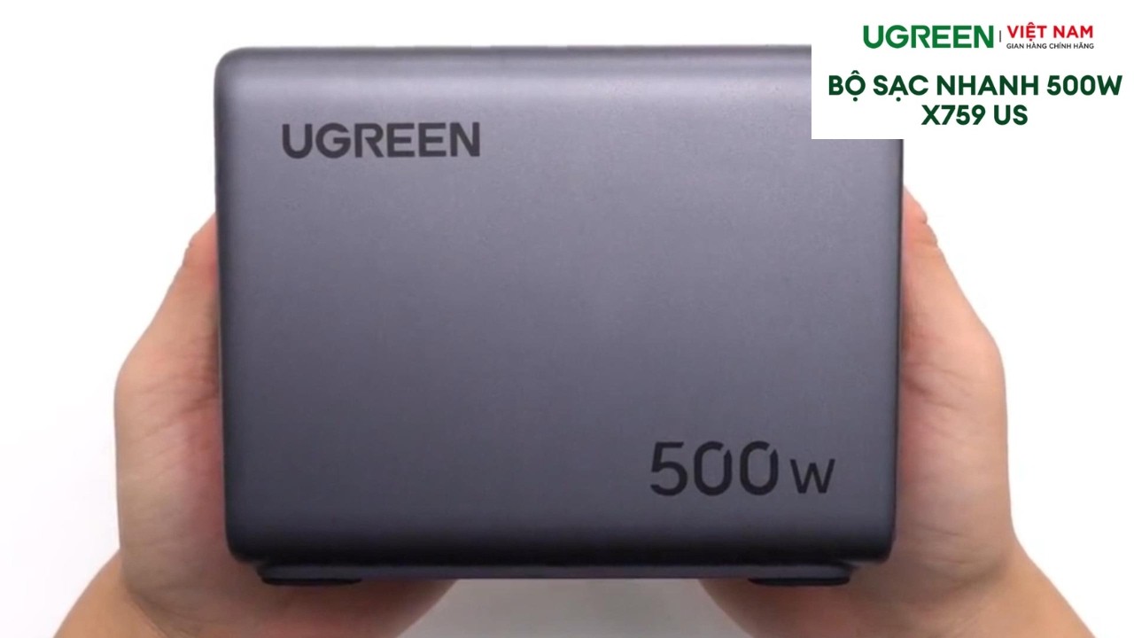 🔍 THÁO RỜI BỘ SẠC GaN 500W UGREEN X759 – SÀI GÌ BÊN TRONG?