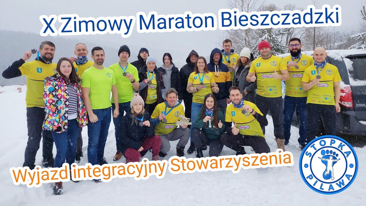 X Zimowy Maraton Bieszczadzki oraz wyjazd integrcyjny Stowarzyszenia Stopka Pilawa