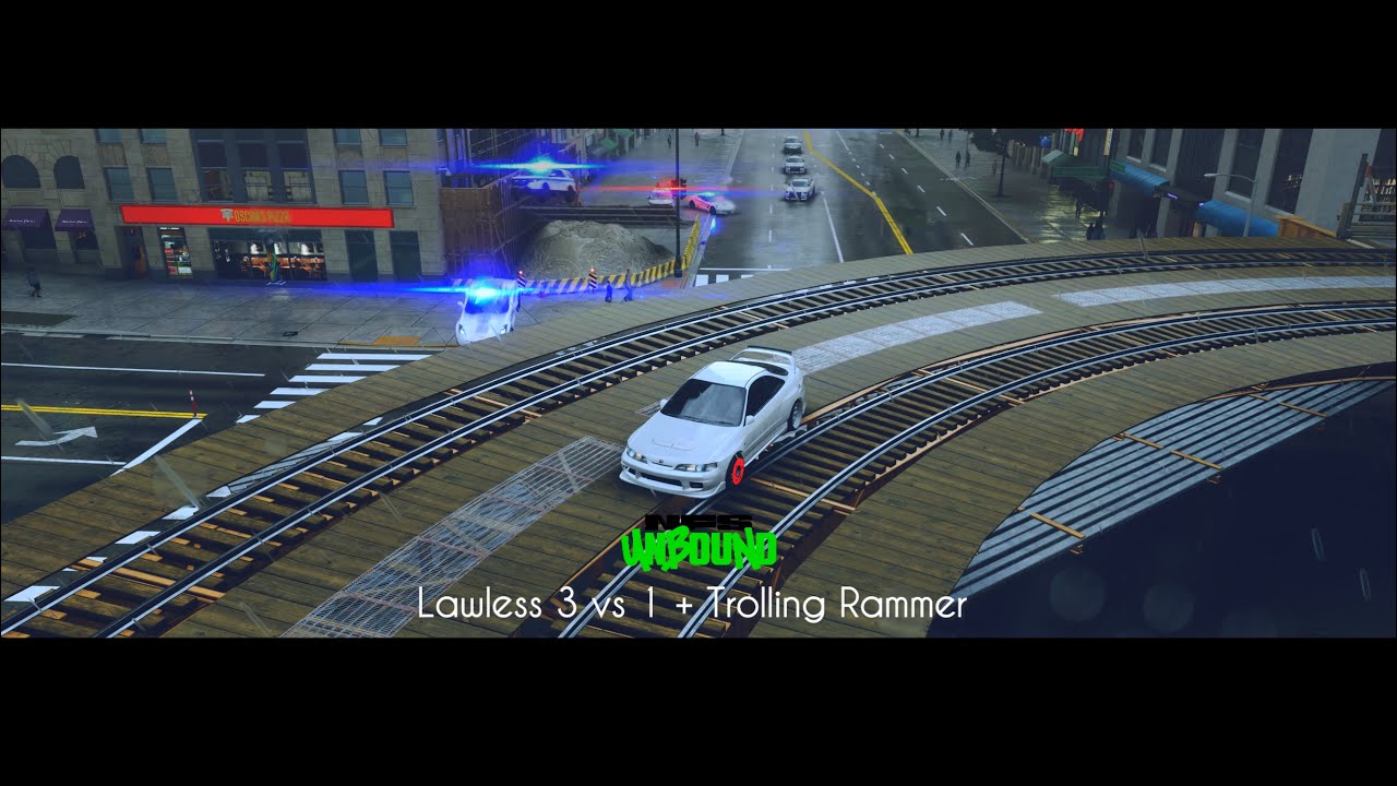 NFS Unbound | Lawless (A) Random 3 vs 1 HP + Trolling Rammers