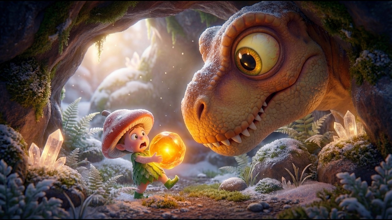 P#8 Two Mushroom Kids The Quest for the Sun Stone #aianimation   #mushroomkids   #pixarstyle