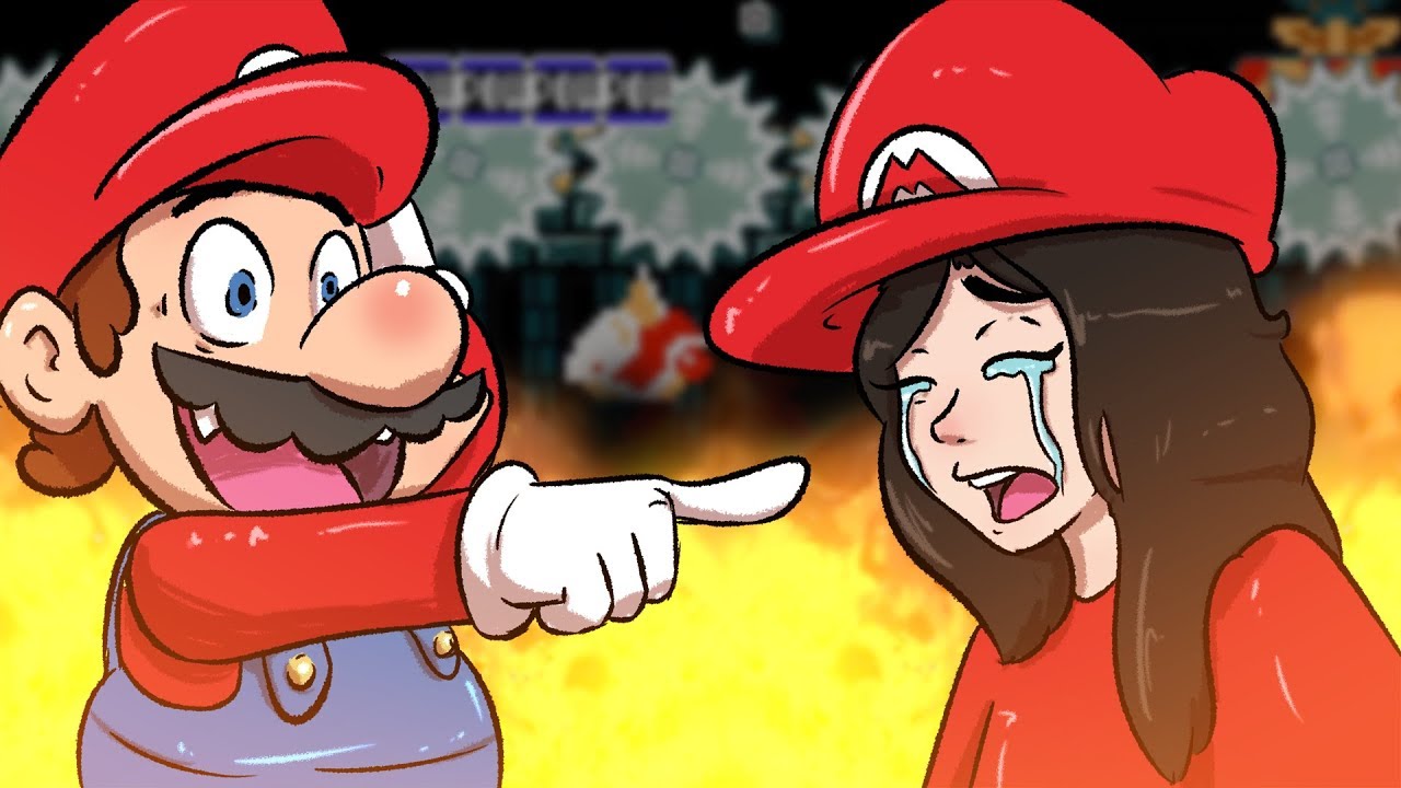 O MARIO DESTRUIU A MINHA INFÂNCIA! (FEAT. TROLLADA NA NOIVA KEKE) - SUPER MARIO MAKER