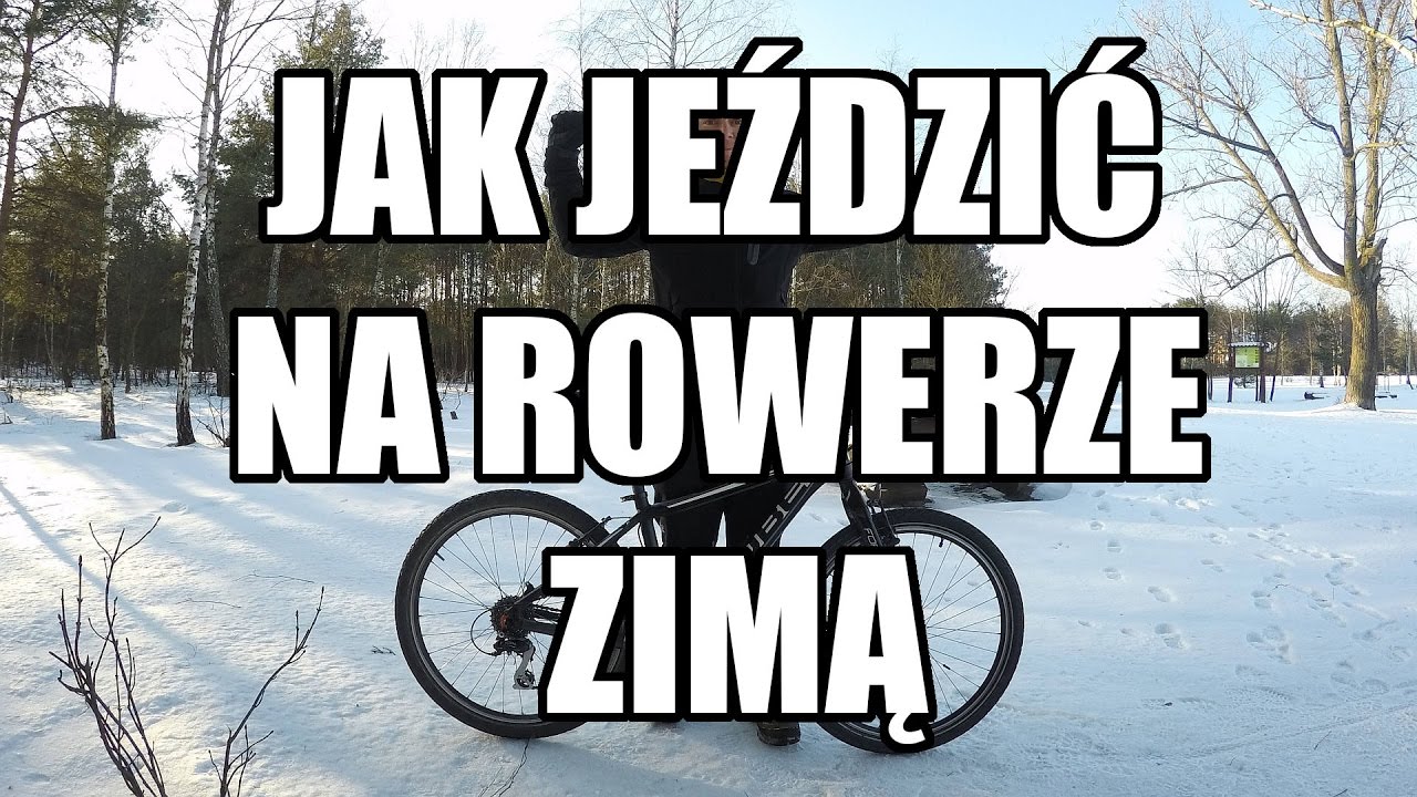 Jak jeździć na rowerze zimą