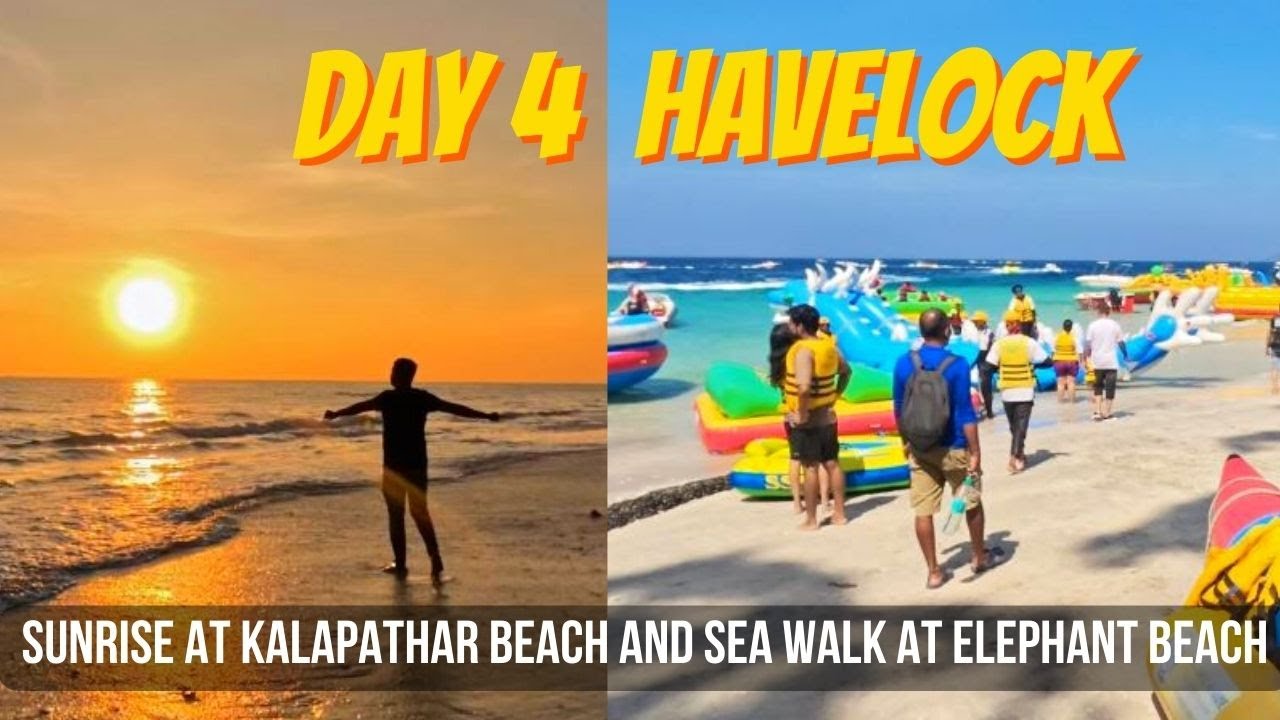 Elephant beach havelock | Kalapathar beach havelock | Andaman and Nicobar island tourism video 2024