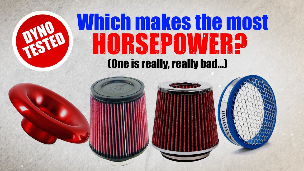 K&N против 3 Knockoff Filters против Turbo-Guard против Bellmouth – противостояние HP!