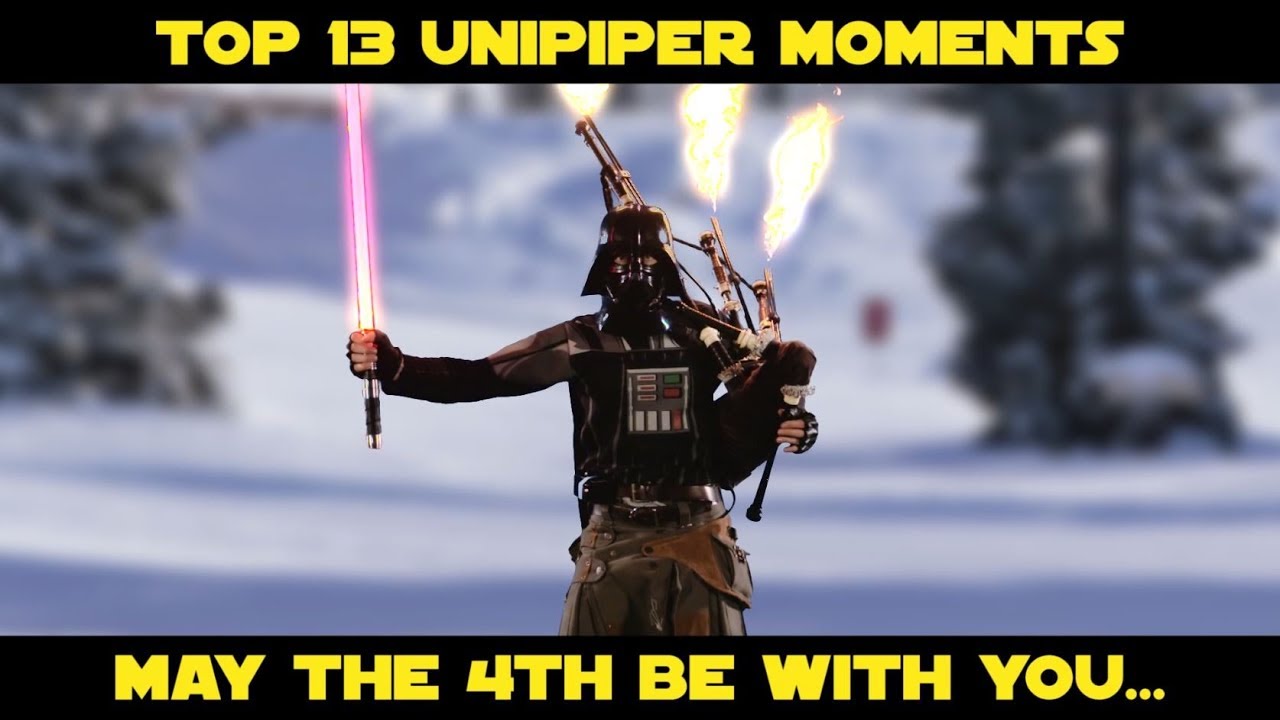 Top 13 Bagpiping Unicycling Darth Vader Moments - Ultimate Unipiper Compilation