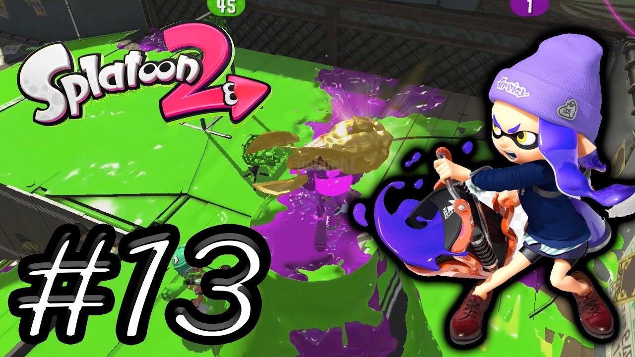 Splatoon 2 - Walkthrough Part 13 - Rainmaker! - Ranked - Multiplayer (Nintendo Switch Gameplay)