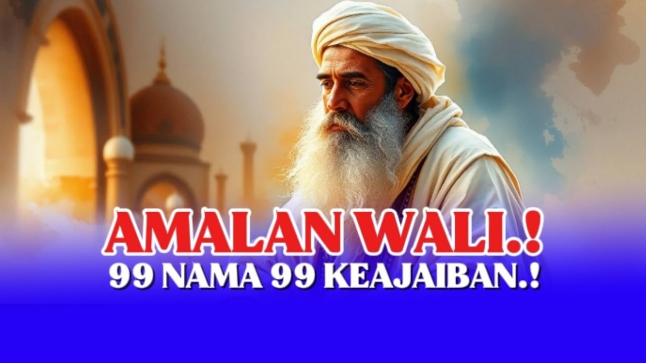 Wirid 99 Nama Allah: Diamalkan Wali untuk Keajaiban‼️😲🤲😊