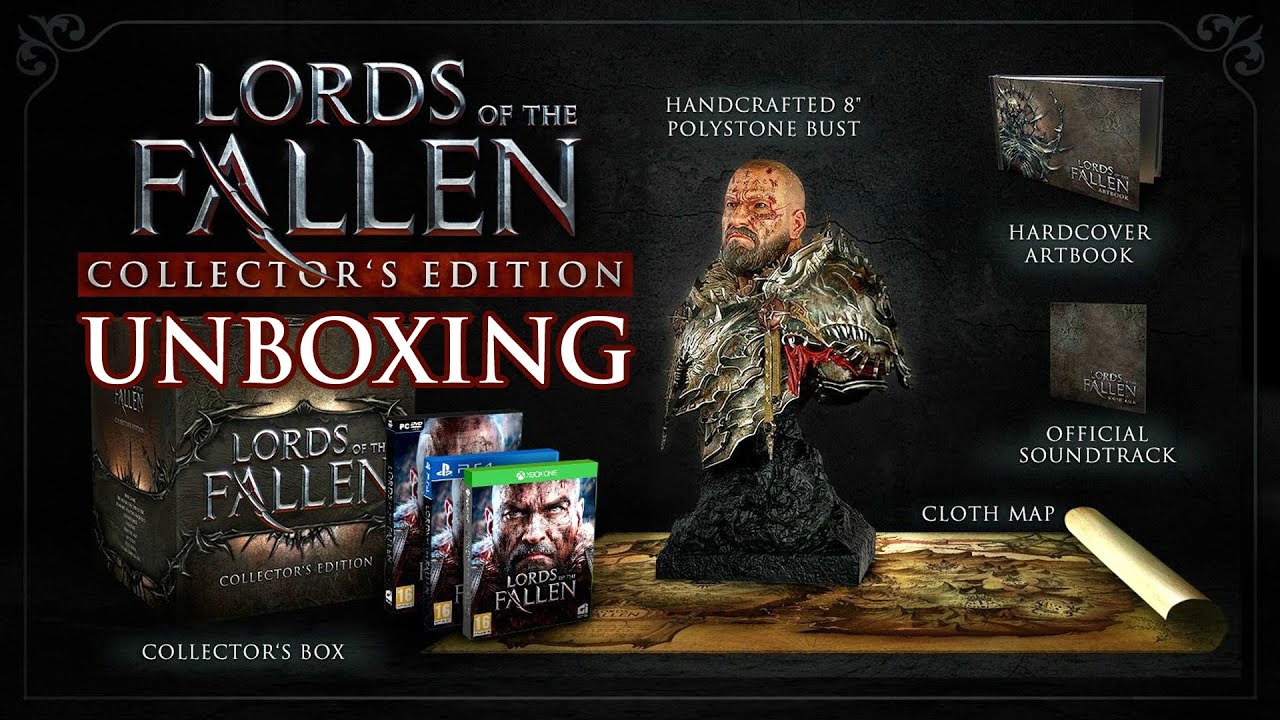 Unboxing Lords of the Fallen Collector's Edition PS4