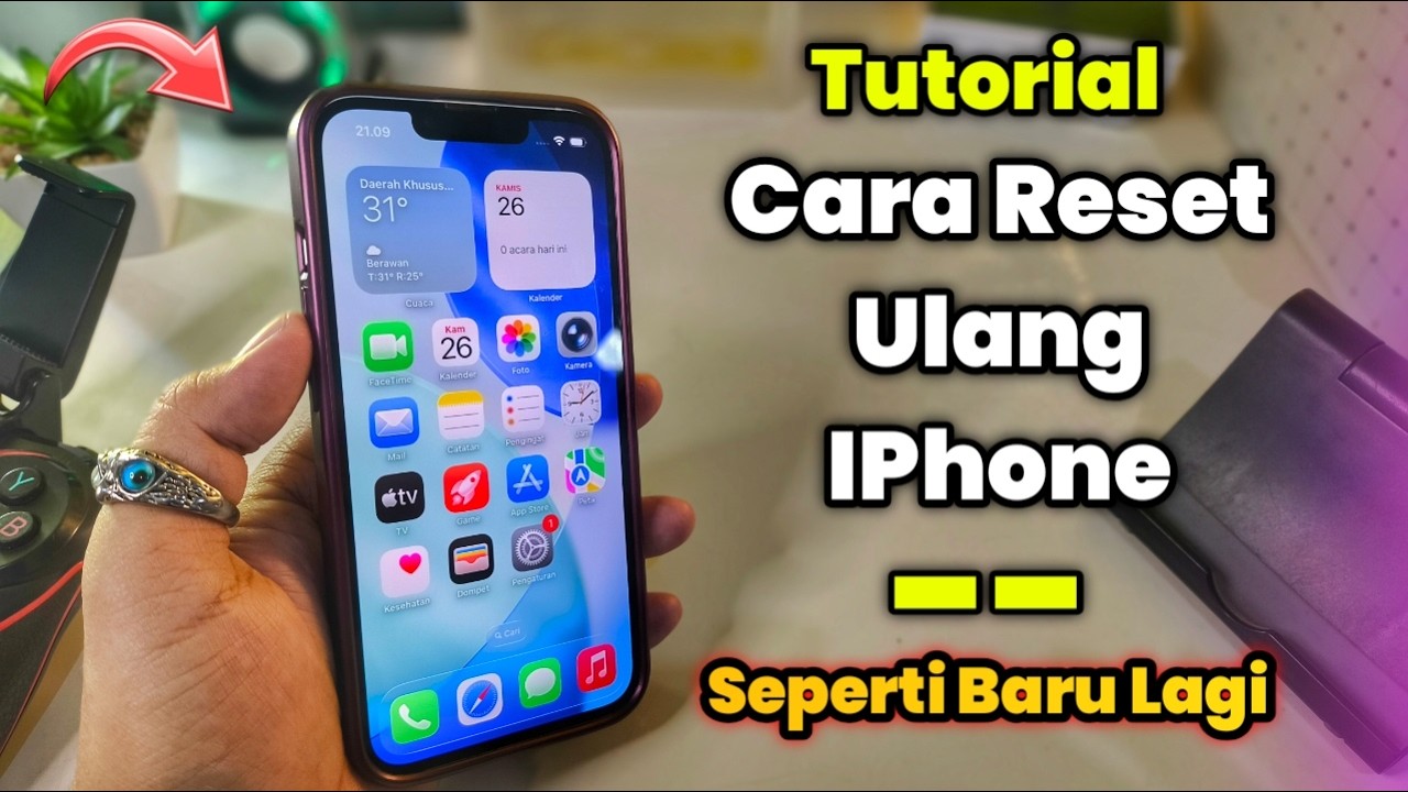 Cara Reset IPhone Mudah Dan Praktis | Tips Terbaru 2026