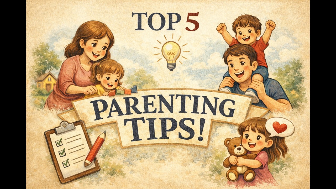 Top 5 Parenting Tips Every Parent Must Know Life Changing!