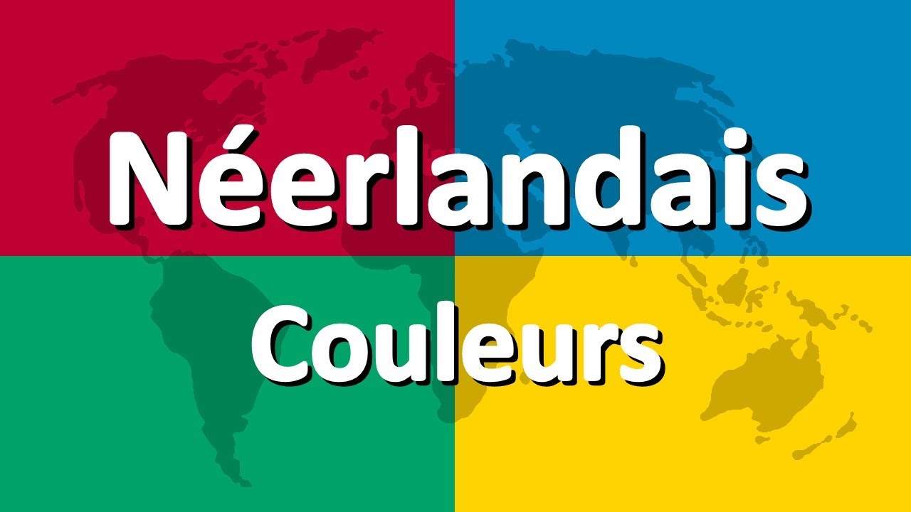 Apprendre le néerlandais partie 3 | Couleurs
