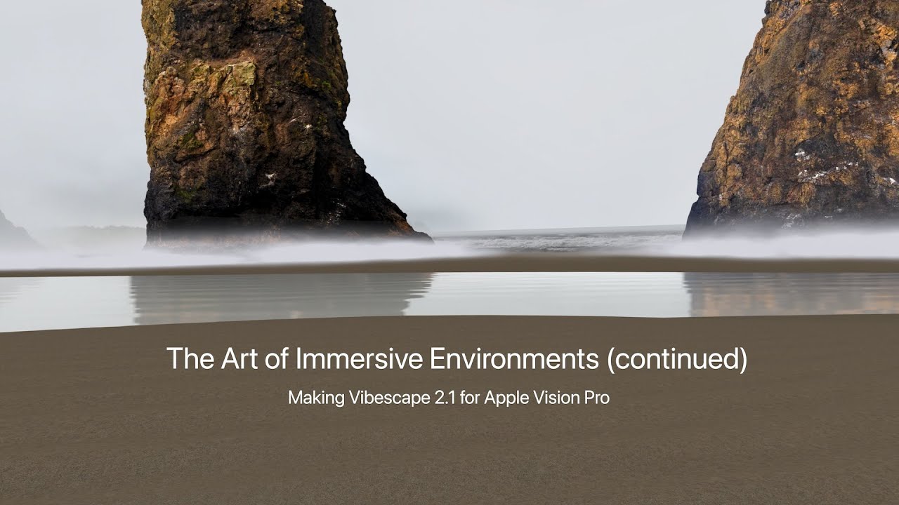 The Art of Immersive Environments: Making Vibescape 2.1 on Apple Vision Pro