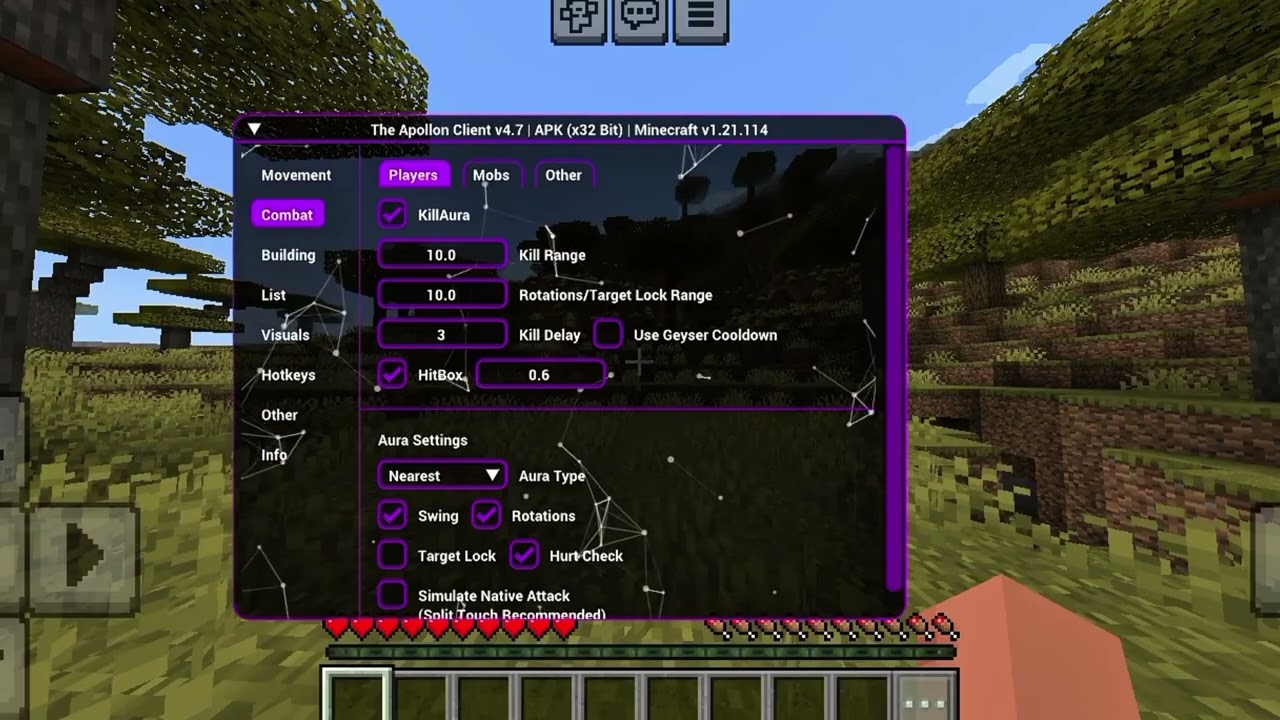 Insane Hack Client For MCPE 1.26+ 💀 || Hack Mods For Minecraft PE 🔥