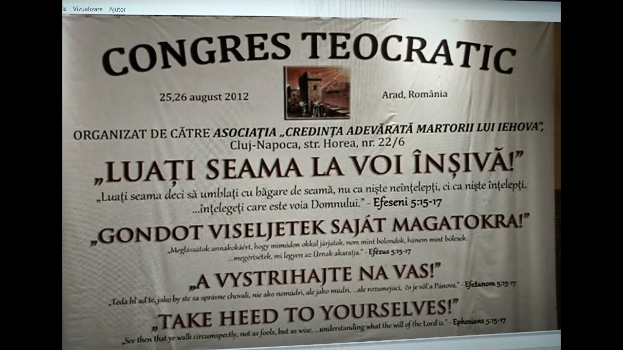 Cîntări Congres  2012. * LUAȚI SEAMA LA VOI INȘIVĂ  *