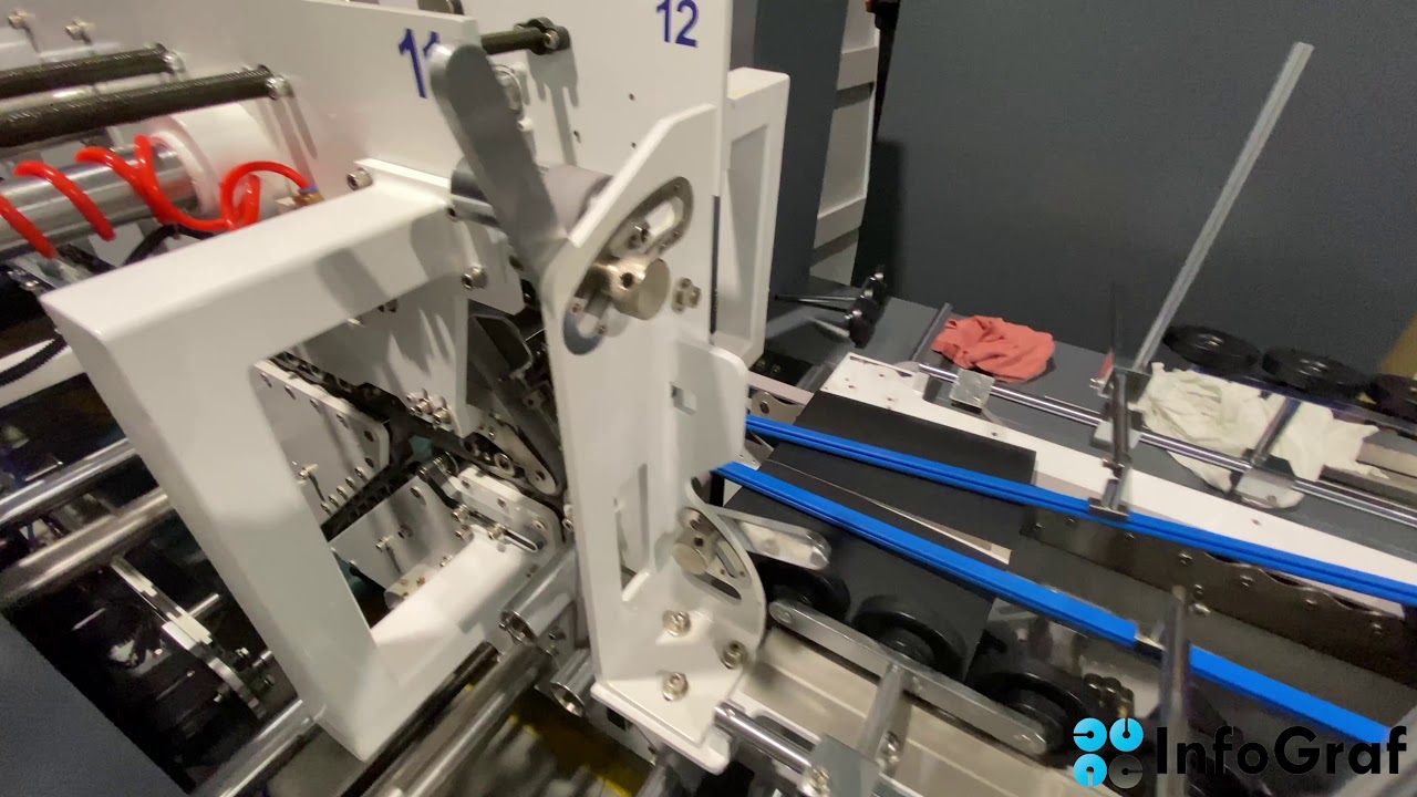 Rolam 800 LC-S (wcześniej GS-800) - szybka składarko-sklejarka