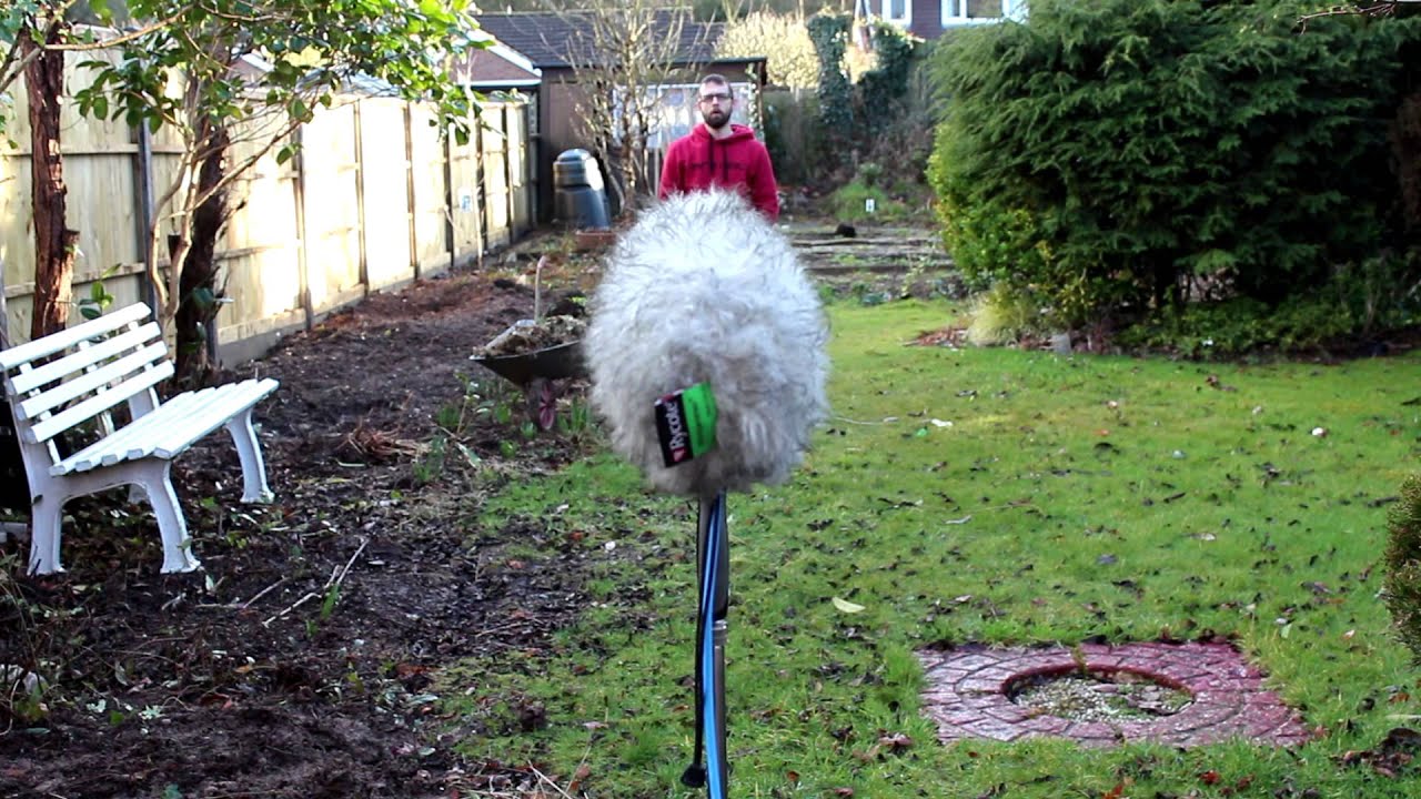 Rycote Cyclone Vs. Rycote Windshield - Comparison Video