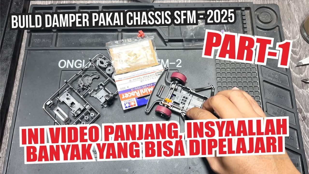 Cara Build Tamiya Damper dengan Chassis SFM – Banyak Ilmu yang Bisa Dipelajari! (Part 1)