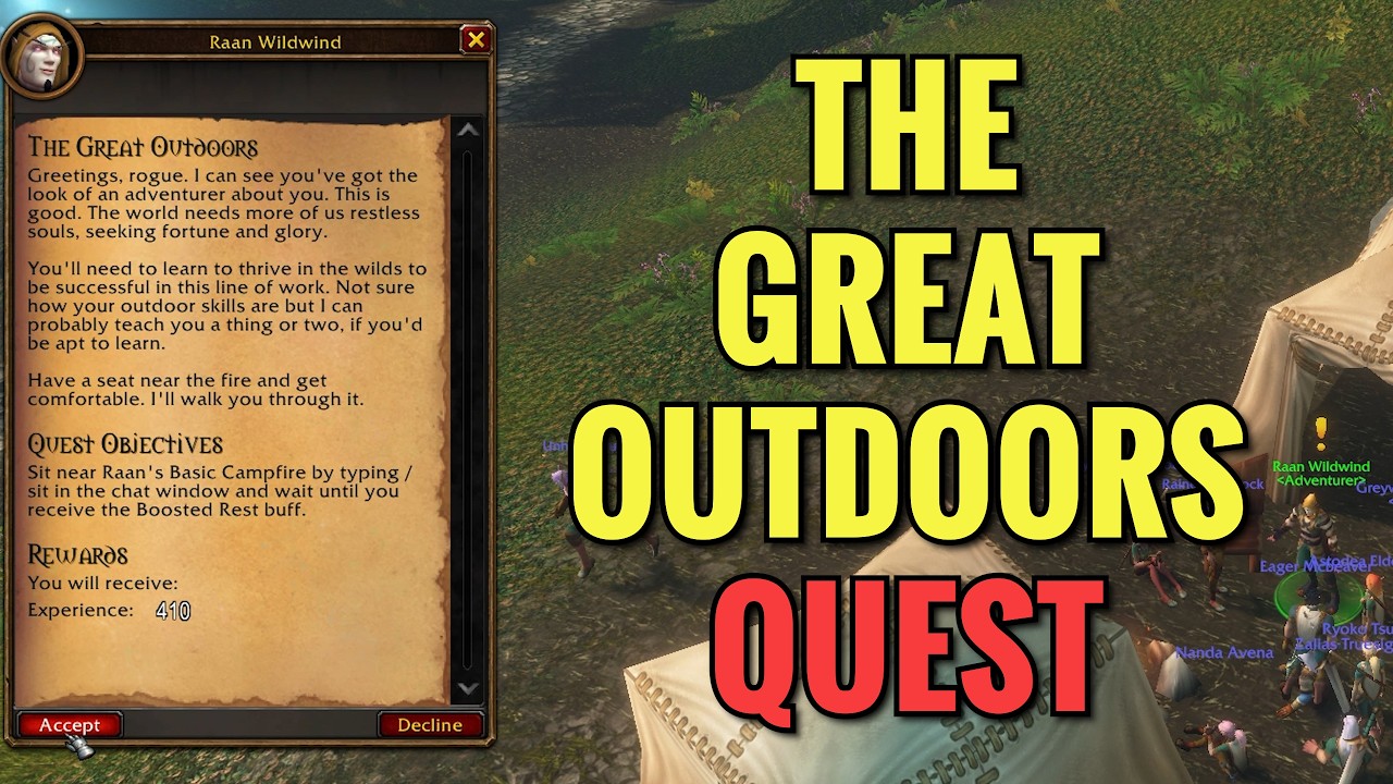 The Great Outdoors Quest (WoW Forever)