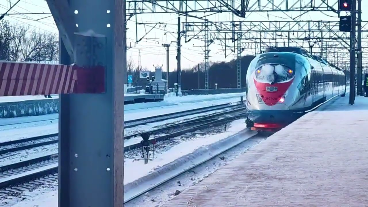 ЭВС1 из Москвы в Санкт-Петербург 29. 01.2026г.