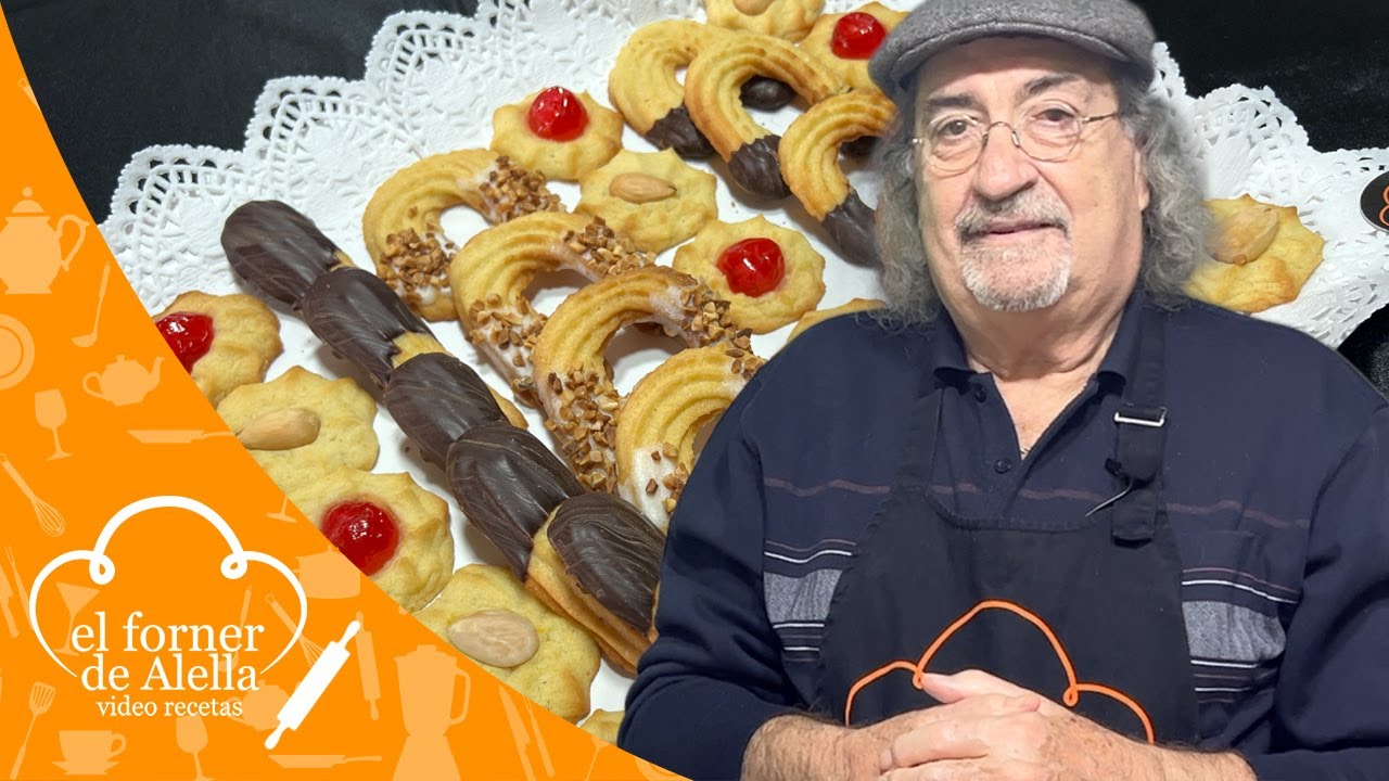 Pastas de te de naranja y almendra
